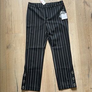 Laundry Black Striped Cropped women’s Pants